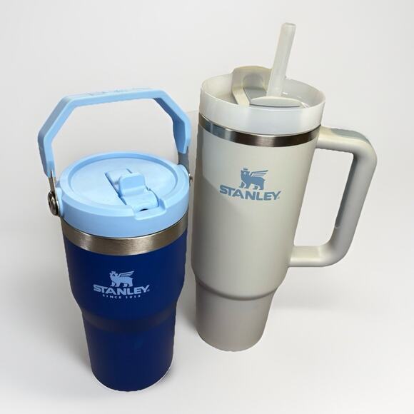 Stanley Other - Stanley 20 oz & 30 oz Tumblers Lot Handle & Straw Insulated Cups